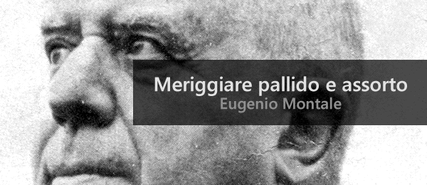 Schema metrico meriggiare pallido e assorto